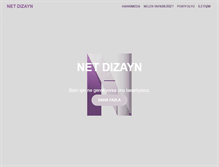 Tablet Screenshot of net-dizayn.com